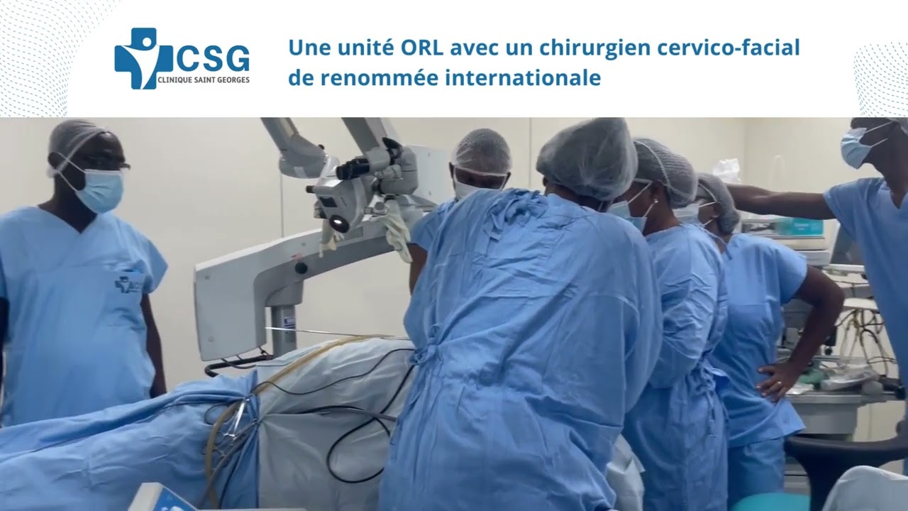 L'unité Oto-rhino-laryngologie (ORL) & Chirurgie cervico-faciale